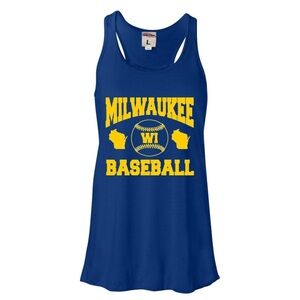 Milwaukee Baseball Wisconsin Tank Top Brewers Size M